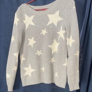Marled Starry Gray Sweater